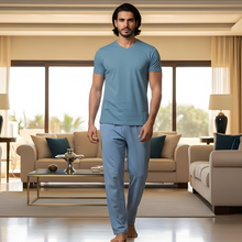 Load image into Gallery viewer, WG SS PJ WITH PANTS Ether Mandala