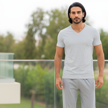 تحميل الصورة إلى عارض المعرض، WG SS PJ WITH PANTS White Mandala