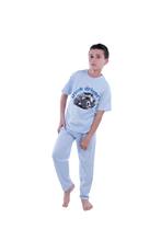 تحميل الصورة إلى عارض المعرض، Boys Short Sleeve Pajama with Shorts and Pants -Nantucket Breeze