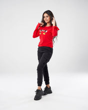 تحميل الصورة إلى عارض المعرض، تي شيرت ديزني بيسوس إل إس أحمر للنساء