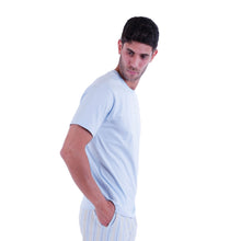 Load image into Gallery viewer, Men Short Sleeve T.SHIRT Blue Nantucket Breeze