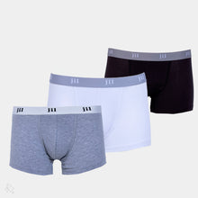 تحميل الصورة إلى عارض المعرض، مجموعة من 3 سراويل داخلية رجالية مقاس 5 بوصات بلون سادة