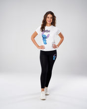 Load image into Gallery viewer, Disney WOMEN STITCH Black LEGGINGS