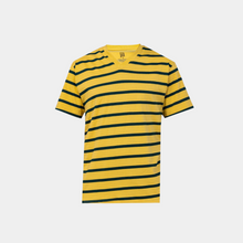 Load image into Gallery viewer, Short Sleeve V Green stripes