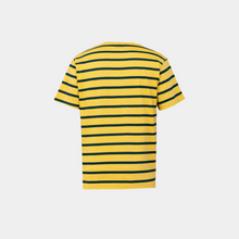 Load image into Gallery viewer, Short Sleeve V Green stripes
