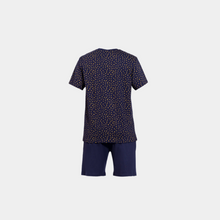 Load image into Gallery viewer, SS PAJAMA WITH SHORT (Yellow Flowers)