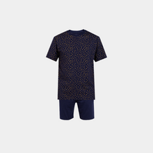 Load image into Gallery viewer, SS PAJAMA WITH SHORT (Yellow Flowers)