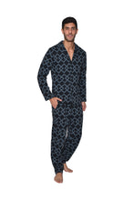 Load image into Gallery viewer, Men LS PAJAMA WITH BUTTONS