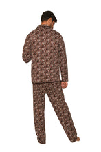 تحميل الصورة إلى عارض المعرض، بيجامة LS مع أزرار AOP