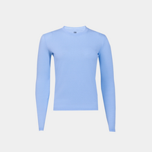 تحميل الصورة إلى عارض المعرض، شيرت طويل الاكمام باللون الأزرق