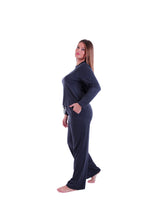 Load image into Gallery viewer, LS PJS WITH PANTS Cool Grey