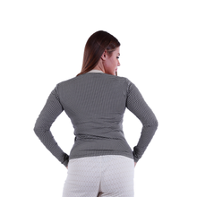 تحميل الصورة إلى عارض المعرض، شيرت طويل الاكمام باللون الأزرق