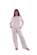 Load image into Gallery viewer, Women LS PJS WITH PANTS ,Sun Chevron