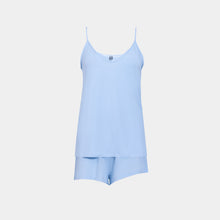 Load image into Gallery viewer, SLIP PAJAMA WITH SHORT Blue