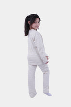Load image into Gallery viewer, GIRLS LS T.SHIRT White Argylee