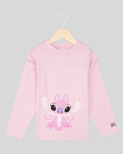 Load image into Gallery viewer, Girl's Stitch LS T-Shirt