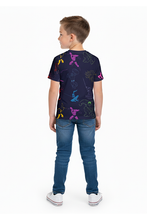تحميل الصورة إلى عارض المعرض، Boys All Over Print Polyester T-Shirt