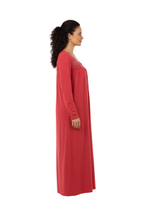 تحميل الصورة إلى عارض المعرض، Women’s Long Sleeve Dress with Ruffles – Paradise Pink