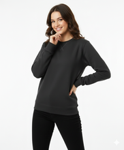 Load image into Gallery viewer, Crewneck Sweatshirt for Him & Her | Cool Gray & Moonless Night