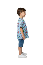 تحميل الصورة إلى عارض المعرض، Boys All Over Print Polyester T-Shirt