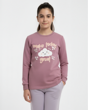 تحميل الصورة إلى عارض المعرض، Girls LS PJ WITH PANT ,LILas