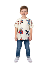 Load image into Gallery viewer, Boys All Over Print Polyester T-Shirt