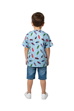 تحميل الصورة إلى عارض المعرض، Boys All Over Print Polyester T-Shirt