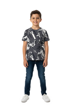 تحميل الصورة إلى عارض المعرض، Boys All Over Print Polyester T-Shirt