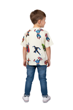 Load image into Gallery viewer, Boys All Over Print Polyester T-Shirt