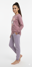 تحميل الصورة إلى عارض المعرض، Girls LS PJ WITH PANT ,LILas