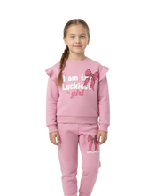 Load image into Gallery viewer, Girls LS Pajama | Pink-A-Boo