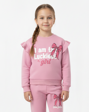 تحميل الصورة إلى عارض المعرض، Girls LS PJ WITH PANT, Pink-a-boo