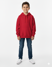 Load image into Gallery viewer, Boys' Hoodie, PALS Blue ,Chinese Red, Cool Gray & Bright White