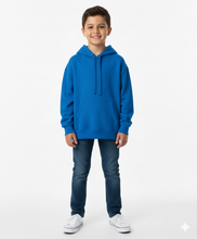Load image into Gallery viewer, Boys' Hoodie, PALS Blue ,Chinese Red, Cool Gray & Bright White