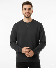 Load image into Gallery viewer, Crewneck Sweatshirt for Him & Her | Cool Gray & Moonless Night