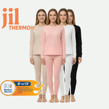 Load image into Gallery viewer, Woman LS T.SHIRT THERMAL, InterLock 50% Cotton & 50% Polyester