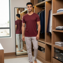 تحميل الصورة إلى عارض المعرض، WG O-NECK SS T.SHIRT Windsor Wine