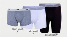 Load image into Gallery viewer, Men 5" BOXER BRIEF pack of 3 - multi color