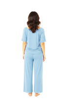 Load image into Gallery viewer, Women’s Short Sleeve Pajamas – Nantucket Breeze
