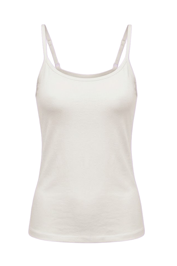 تانك توب نسائي بيج – قطن ناعم راحة وأناقة يومية