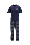 Men Cotton Pajama Set with Pants – Naval Academy