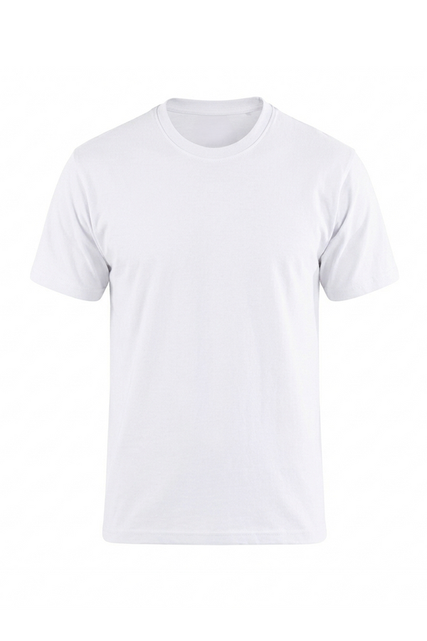 Men Short Sleeve T.SHIRT Bright White