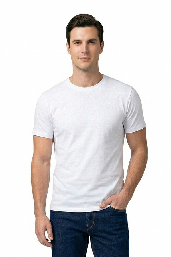 Men SS T.SHIRT White