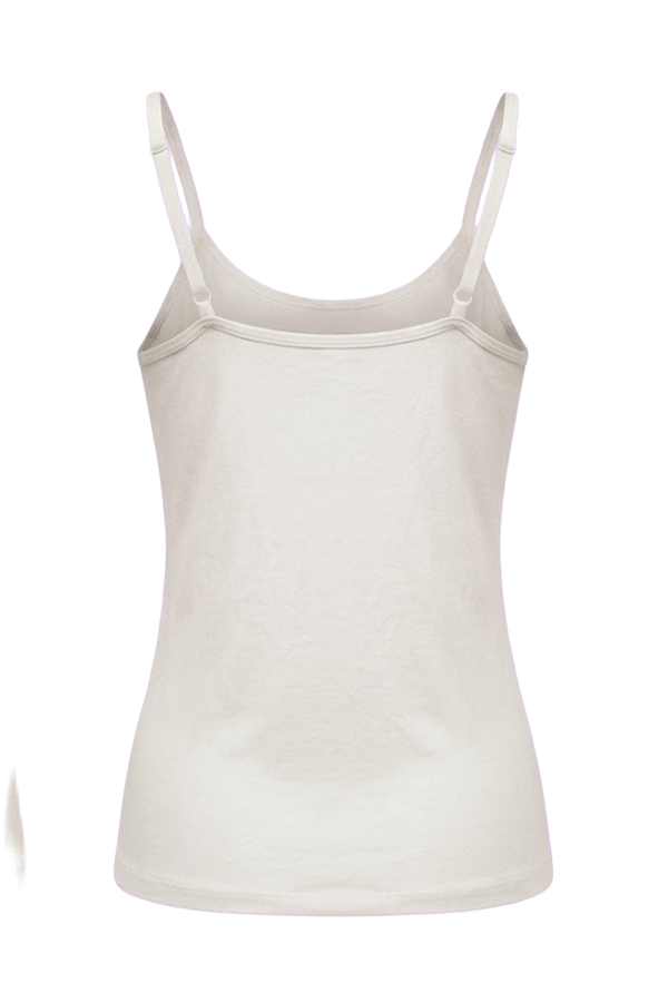 تانك توب نسائي بيج – قطن ناعم راحة وأناقة يومية