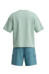 Boys SS Oversize T-Shirt With Short Pajama Set – Dewkist