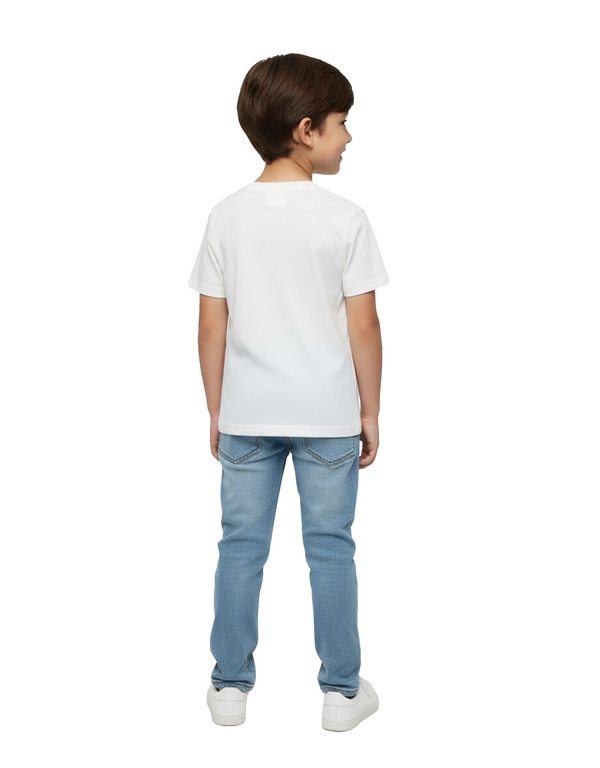 Marvel Avengers Boys’ 100% Cotton Short Sleeve T-Shirt – Bright White