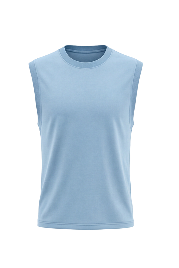 Men Sleeveless Cotton Tank Top – Skyride