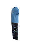 Boys SS Round Neck T-Shirt with Pants Pajama Set – All Aboard