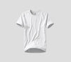Men's White Gold Mercerized Cotton Short Sleeve T-Shirt - White | Model 1315