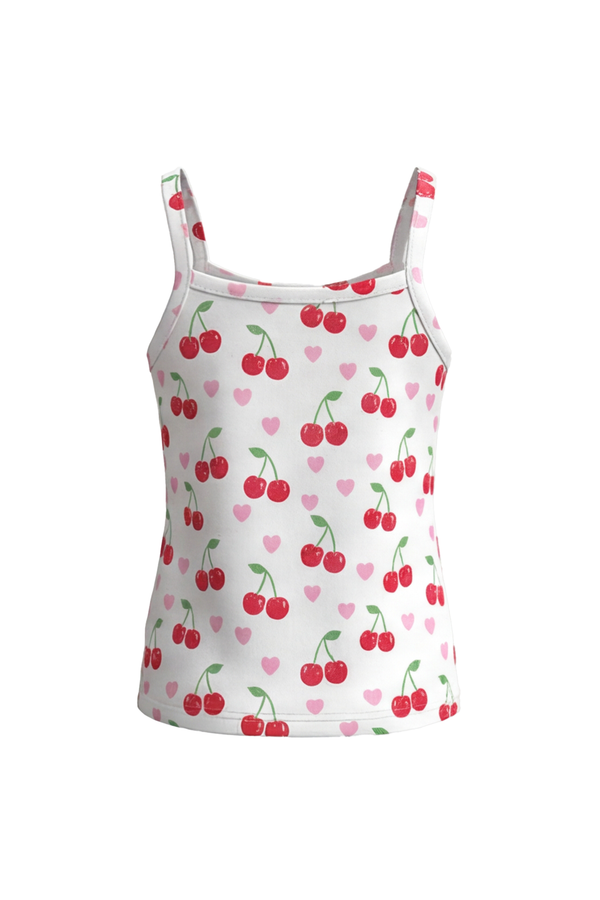 Girls Slip Top – Cherry